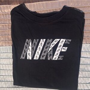 Nike Black Crew Neck Tee